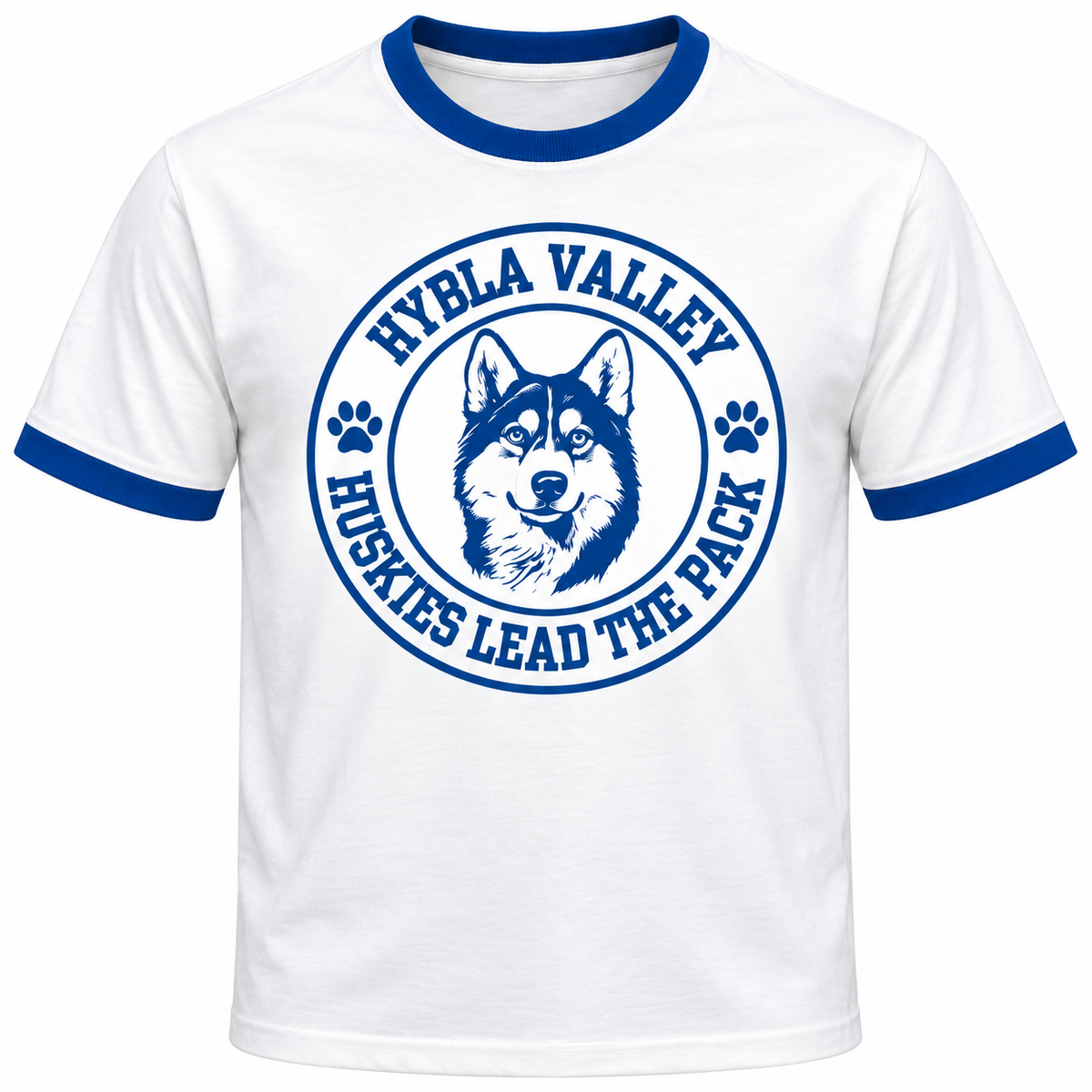 Hybla Valley Huskies Est. 2024 Ringer T-Shirt
